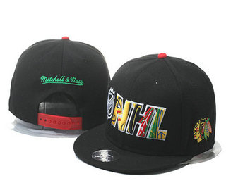 Chicago Blackhawks Snapback Ajustable Cap Hat GS 8