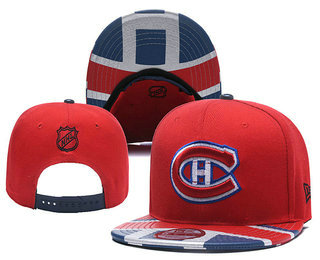 Montreal Canadiens Snapback Ajustable Cap Hat YD 1