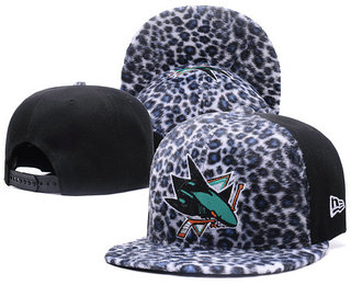 San Jose Sharks Snapback Ajustable Cap Hat GS 4