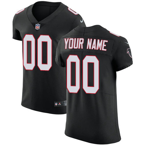 Men's Nike Atlanta Falcons Customized Black Alternate Vapor Untouchable Custom Elite NFL Jersey