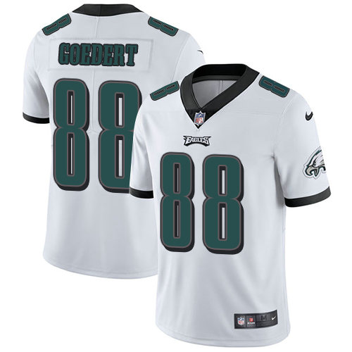 Nike Philadelphia Eagles #88 Dallas Goedert White Stitched NFL Vapor Untouchable Limited Jersey