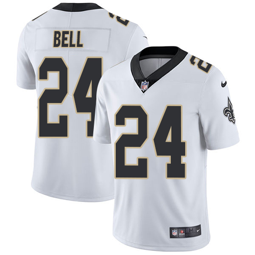 Nike New Orleans Saints #24 Vonn Bell White Men's Stitched NFL Vapor Untouchable Limited Jersey