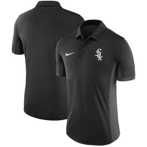 Men's Chicago White Sox Nike Black Franchise Polo