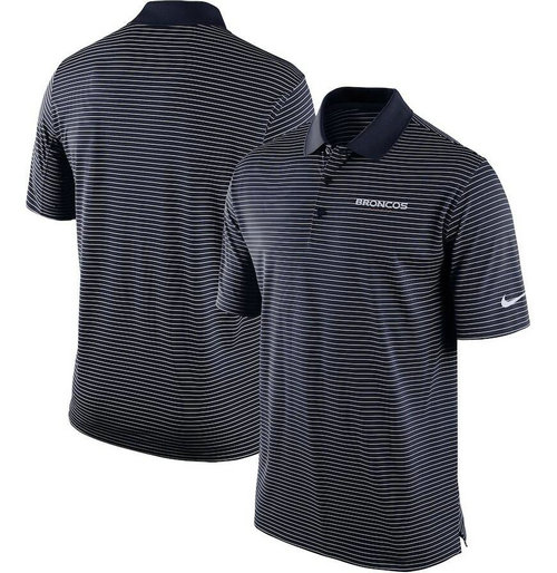 Denver Broncos Team Stadium Performance Polo - Navy