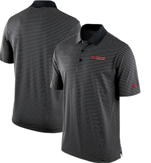 San Francisco 49ers Team Stadium Performance Polo - Black