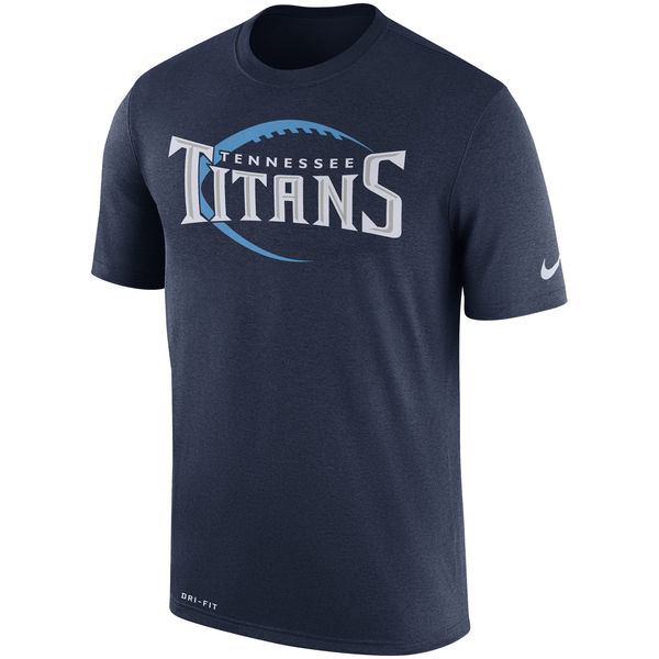 Men's Tennessee Titans Nike Navy Legend Icon Performance T-Shirt