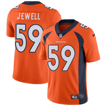 Nike Denver Broncos #59 Josey Jewell Orange Team Color Men's Stitched NFL Vapor Untouchable Limited Jersey