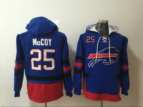 Buffalo Bills 25 LeSean McCoy Royal Blue NFL Hoodie 2017 NFL hoddie