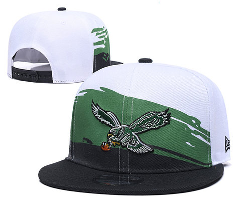 NFL Philadelphia Eagles Fresh Logo Green Adjustable Hat