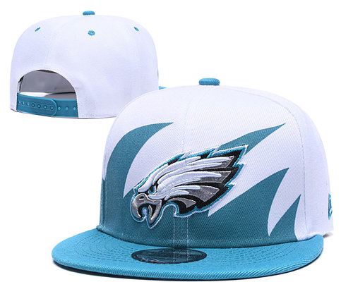 NFL Philadelphia Eagles Fresh Logo White Adjustable Hat