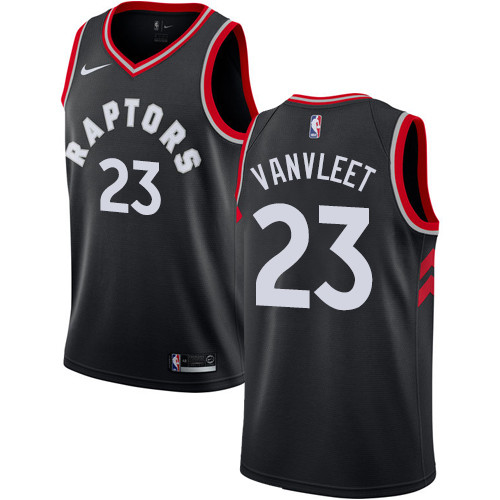 Nike Raptors #23 Fred VanVleet Black NBA Swingman Statement Edition Jersey