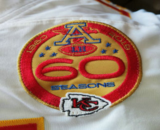 Kansas City Chiefs 60 Season Patch