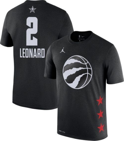 Jordan Men's 2019 NBA All-Star Game #2 Kawhi Leonard Dri-FIT Black T-Shirt