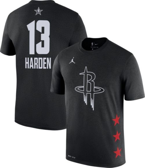 Jordan Men's 2019 NBA All-Star Game #13 James Harden Dri-FIT Black T-Shirt