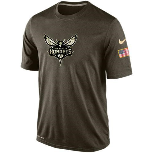 Charlotte Hornets Salute To Service Nike Dri-FIT T-Shirt