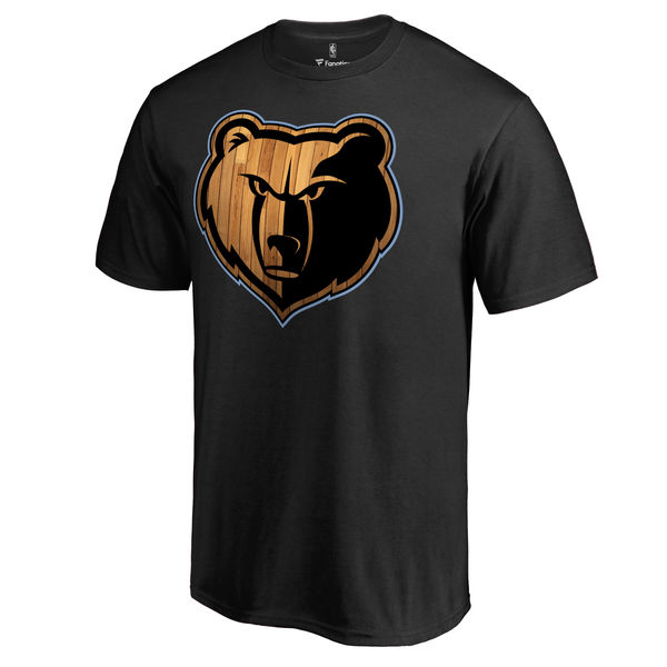 Men's Memphis Grizzlies Black Hardwood T-Shirt