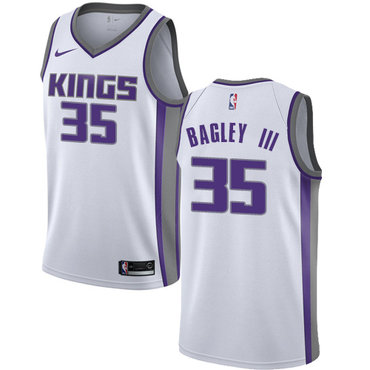 Women's Sacramento Kings #35 Marvin Bagley III White NBA Swingman Association Edition Jersey