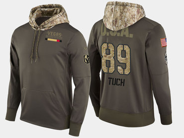 Nike Vegas Golden 89 Knights Alex Tuch Olive Salute To Service Pullover Hoodie