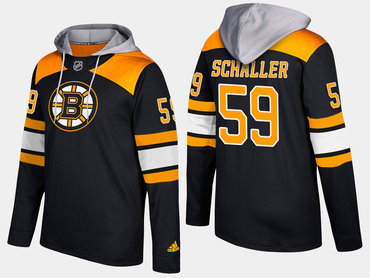 Adidas Boston Bruins 59 Tim Schaller Name And Number Black Hoodie