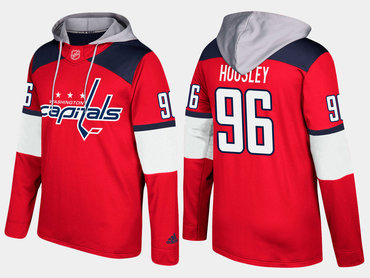 Adidas Washington Capitals 96 Phil Housley Retired Red Name And Number Hoodie