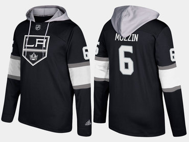 Adidas Los Angeles Kings 6 Jake Muzzin Name And Number Black Hoodie