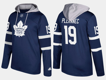 Adidas Toronto Maple Leafs 19 Tomas Plekanec Name And Number Royal Hoodie