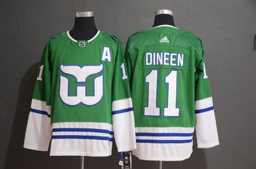 Men's Hartford Whalers #11 Kevin Dineen Adidas Jersey