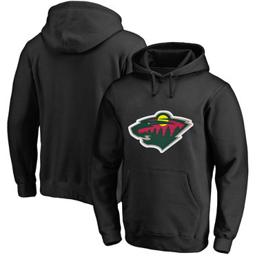 Winnipeg Jets Dark Black Men's Customized All Stitched Pullover Hoodie