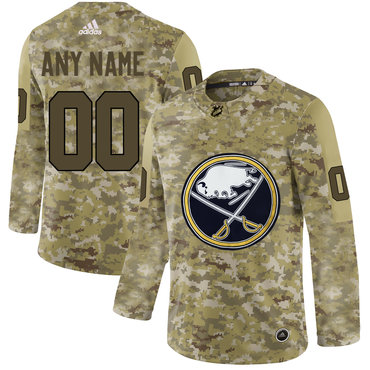 Buffalo Sabres Camo Men's Customized Adidas Jersey