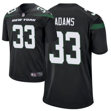 Youth Nike Jets 33 Jamal Adams Black New 2019 Vapor Untouchable Limited Jersey