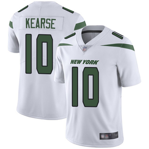 New York Jets #10 Jermaine Kearse White Men's Stitched Football Vapor Untouchable Limited Jersey