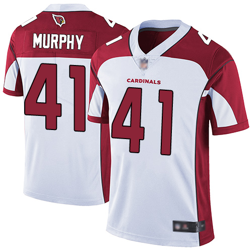 Cardinals #41 Byron Murphy White Men's Stitched Football Vapor Untouchable Limited Jersey