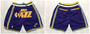 Jazz Purple Just Don Mesh Shorts