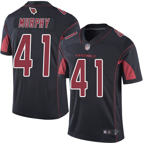 Cardinals #41 Byron Murphy Black Youth Stitched Football Limited Rush Jersey