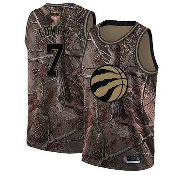 Raptors #7 Kyle Lowry Camo 2019 Finals Bound Basketball Swingman Realtree Collection Jersey