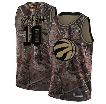 Raptors #10 DeMar DeRozan Camo 2019 Finals Bound Basketball Swingman Realtree Collection Jersey