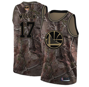 Warriors #17 Chris Mullin Camo 2019 Finals Bound Basketball Swingman Realtree Collection Jersey