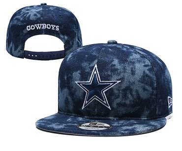 Cowboys Team Logo Smoke Gray Adjustable Hat YD