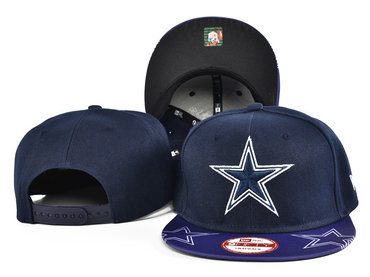 Cowboys Team Logo Navy Adjustable Hat SF