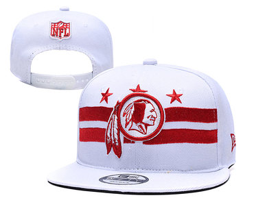 Redskins Team Logo White 2019 Draft Adjustable Hat YD