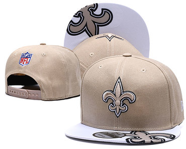 Saints Team Logo Cream Adjustable Hat TX