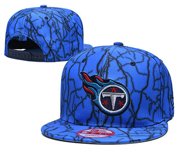 Titans Team Logo Blue Adjustable Hat TX