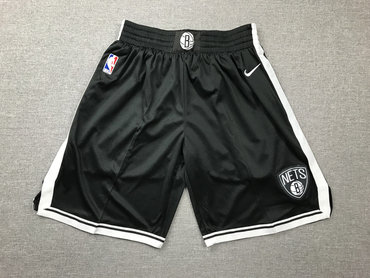 Nets Black Nike Swingman Shorts