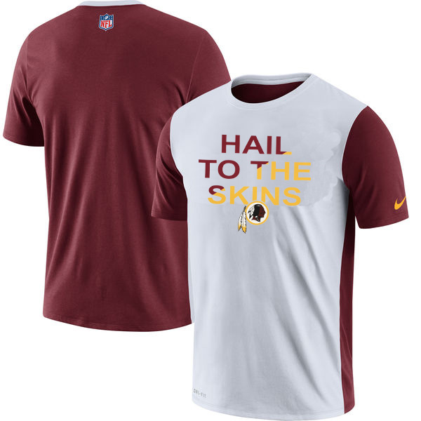 Washington Redskins Nike Performance T Shirt White