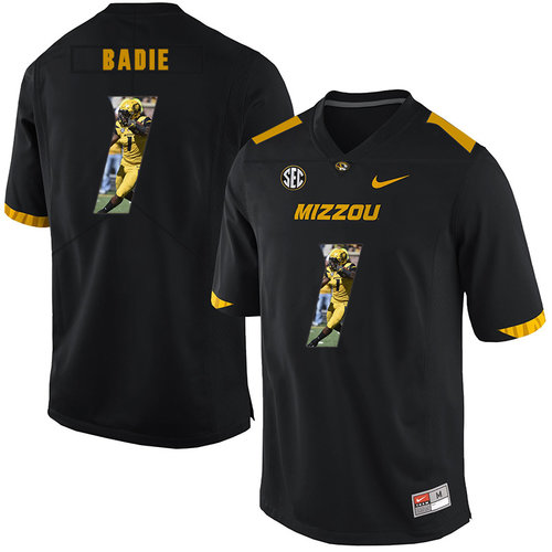 Missouri Tigers 1 Tyler Badie Black Nike Fashion College Football Jersey