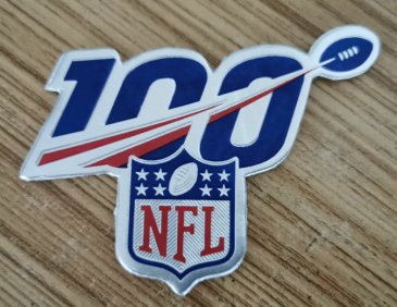 NFL 100th season anniversary logo