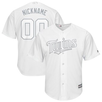 Minnesota Twins Majestic 2019 Players' Weekend Cool Base Roster Custom White Jersey