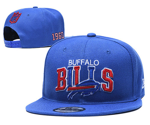 Bills Team Logo Royal 1960 Anniversary Adjustable Hat YD