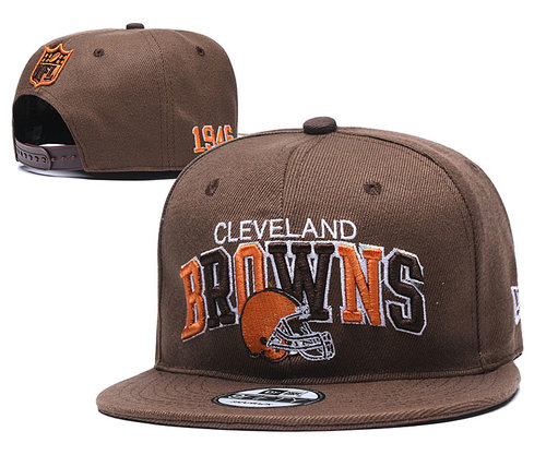 Browns Team Logo brown 1946 Anniversary Adjustable Hat YD