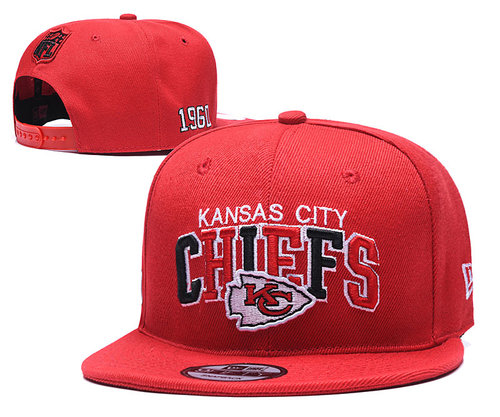 Chiefs Team Logo Red 1960 Anniversary Adjustable Hat YD